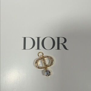 STUNNING Upcycled Christian Dior Charm/Pendant